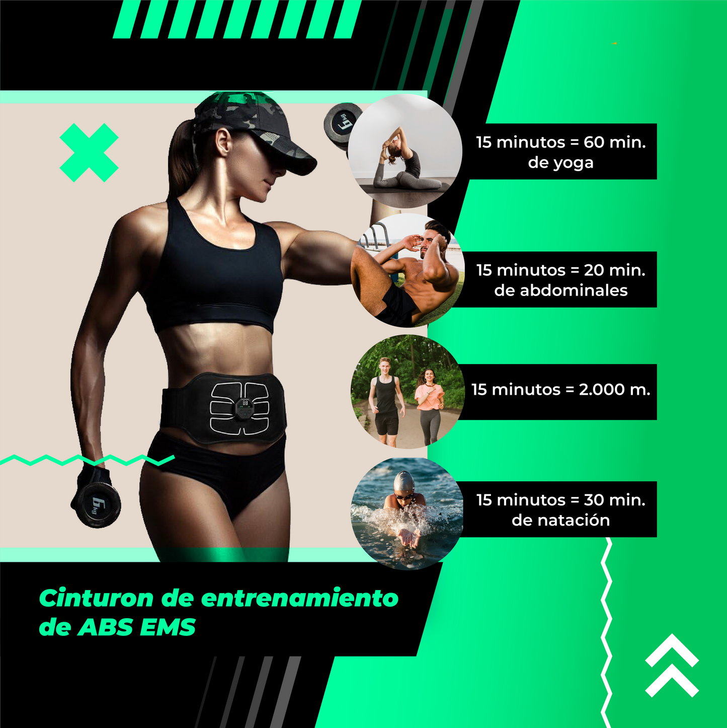 ⏳No Más Horas en el Gimnasio ⛔ ¡Tu Six-Pack Desde Casa en Minutos!